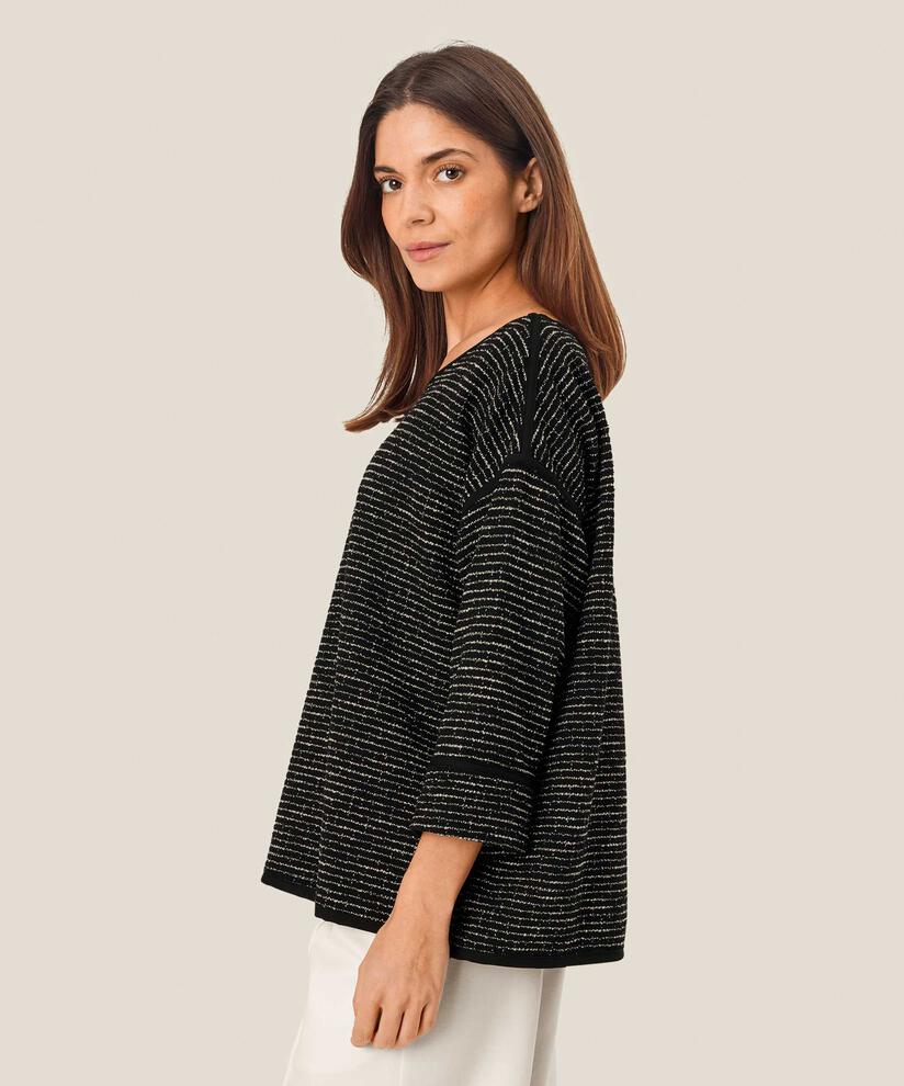 Briella JERSEY Top, Black
