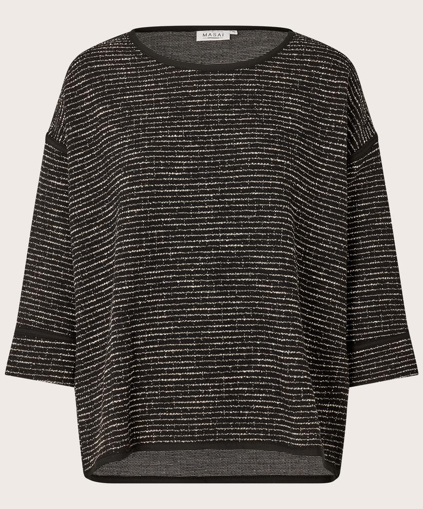 Briella JERSEY Top, Black