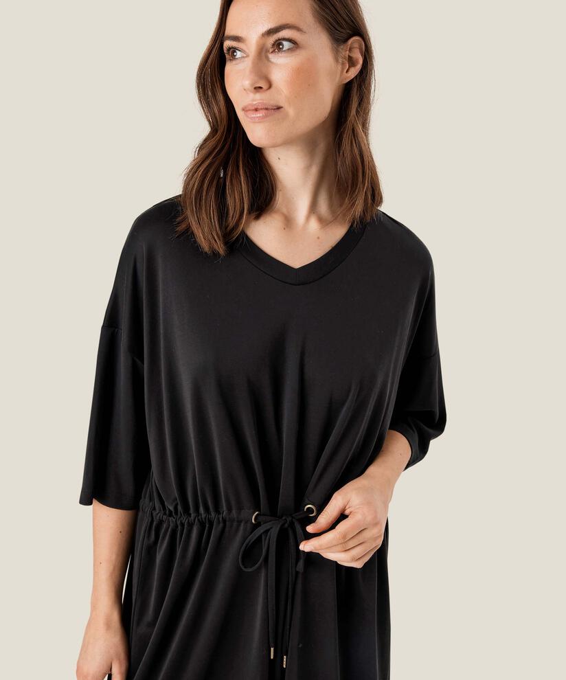 Greta JERSEY Tunic, Black
